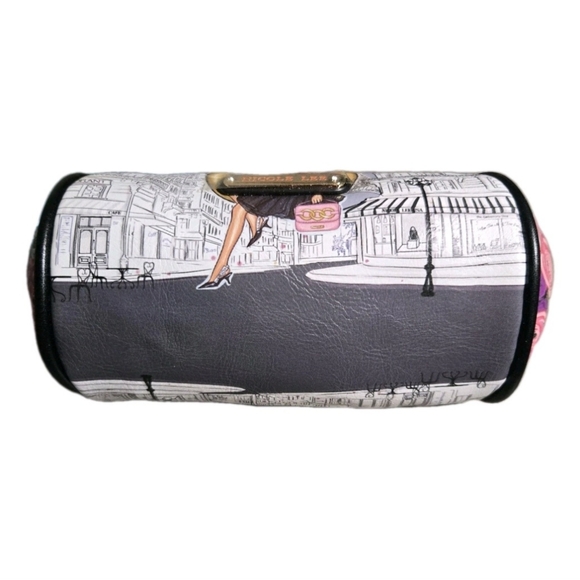 Nicole Lee Kiss Lock Coin Purse Wristlet Wallet NWT - Picture 5 of 9